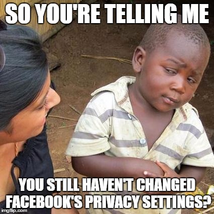Menambah tetapan privasi FB