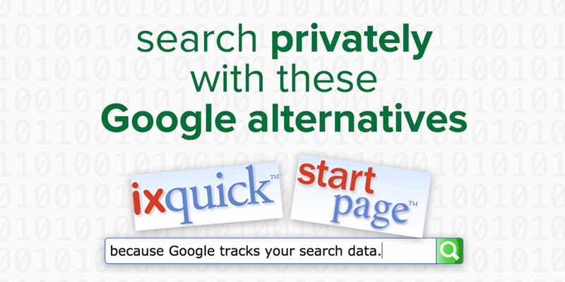 Google alternatiflerinin listesi.