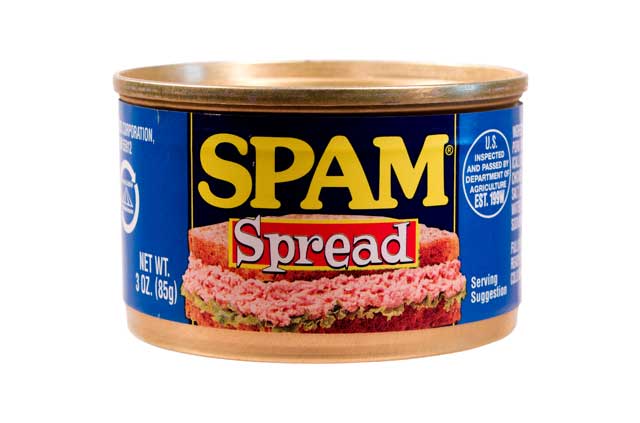 Как спамът стана интернет спам, чрез форума спам и имейл спам. Спам.