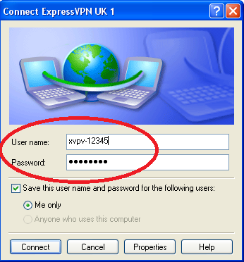 kullanıcı adı ve şifre girin