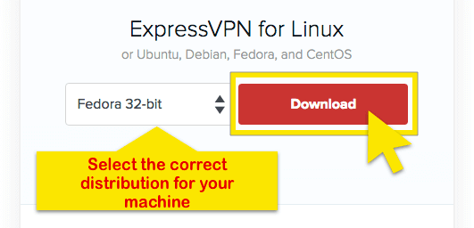올바른 리눅스 배포판을 다운로드하십시오.