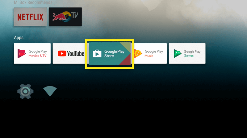 Fire TV select play store