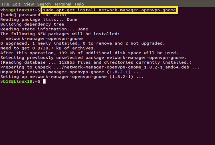 expressvpn linux instal gnome
