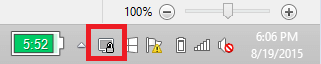 desnom tipkom miša kliknite ikonu openvpn u programskoj traci