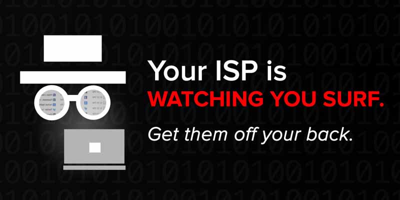 Sleduje vás váš ISP?