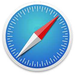 Logotip Apple Safari.