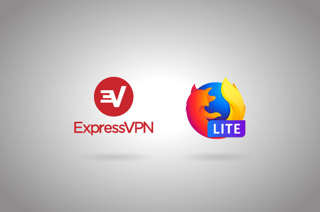 Mozilla와 ExpressVPN 로고는 파트너쉽으로 나란히 있습니다.