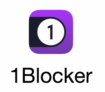 1blocker için logo, bizim en iyi seçim