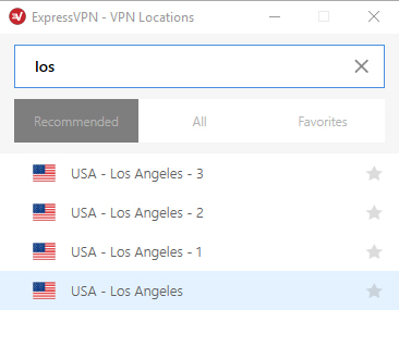 جستجوی بهترین مکانهای سرور VPN با ExpressVPN راحت تر از همیشه است.