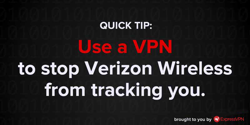 gunakan vpn untuk menghentikan verizon nirkabel melacak Anda