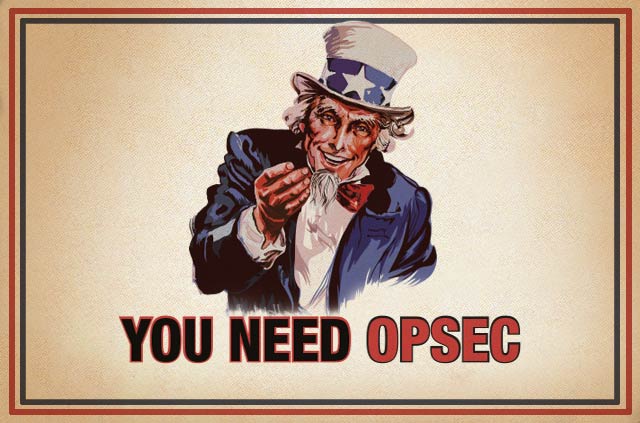 OPSEC güvenli iletişimin önemli bir parçasıdır