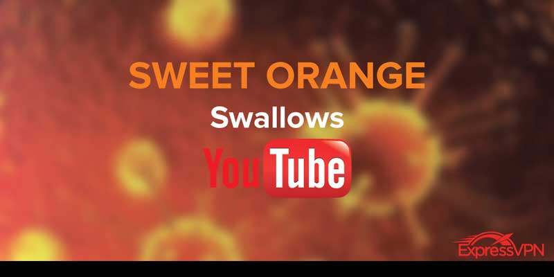Зловреден софтуер: сладък оранжев поглъща YouTube